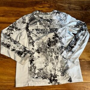 🎣 Boys World Wide Sportsman Camouflage Long Sleeve Shirt